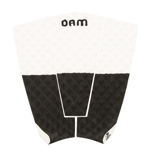 Deckah Series Black/White Traction Grip Pad